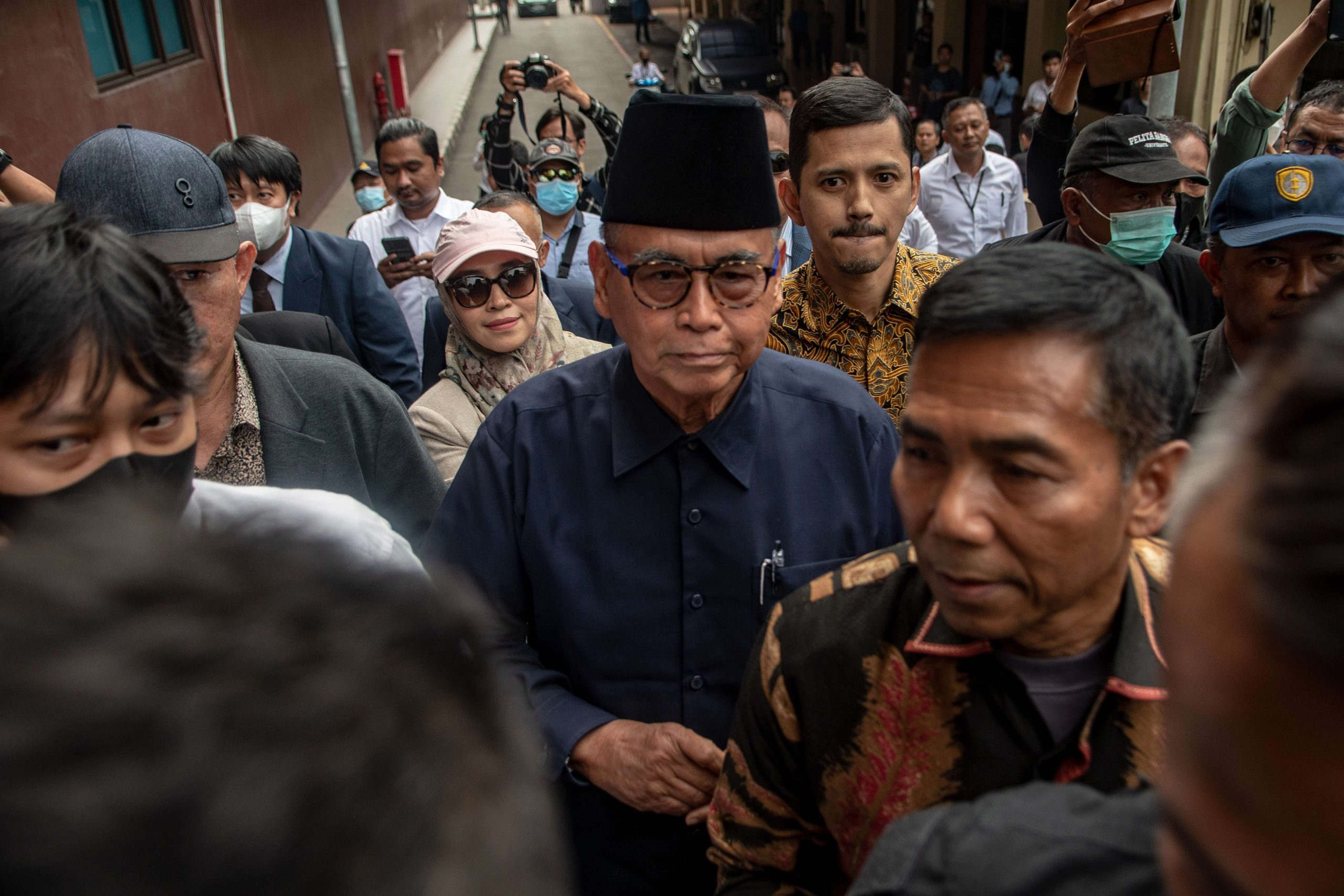 Foto : Istimewa (RRI) Panji Gumilang Lakukan Sidang Perkara TPPU