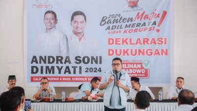 Relawan Andra Soni Siap Menangkan Banten1