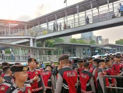 Kapolres Metro Jakarta Pusat Mengerahkan 1.634 Personel Gabungan untuk Mengamankan Pilkada 2024 DKI Jakarta