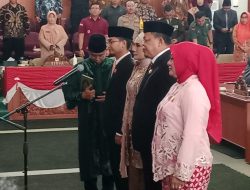 Rapat Sidang Paripurna Sumpah Janji Pimpinan Definitip DPRD Kota Depok Masa Jabatan 2024-2029