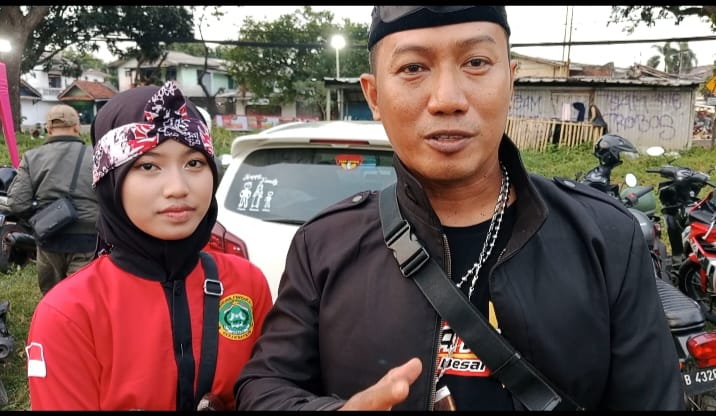 Pimpinan Pencak silat Gerak Bathin Kota Depok Novrijal. 