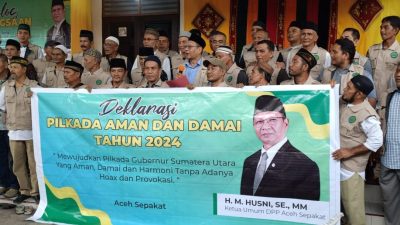 Pilkada Sumut Berjalan Damai, Aceh Sepakat Ajak Masyarakat Tolak Berita Hoax dan Ujaran Kebencian