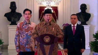 Pelantikan Menteri dan Wakil Menteri di Istana Negara  Kabinet Merah Putih