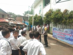 Penyuluhan Dan Edukasi Stop Tawuran, Polsek Johar Baru Di SMP Al Jihad Johar Baru