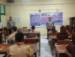 Cegah Kenakalan Remaja, Polsek Johar Baru Berikan Penyuluhan Dan Deklarasi Stop Tawuran SMA Islam Al Jihad Johar Baru.