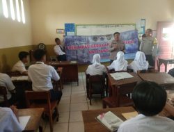 Stop Tawuran, Polsek Johar Baru Gelar Deklarasi Dan Penyuluhan di SMP PGRI 25 Jakarta