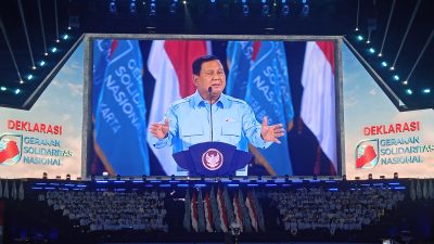 Prabowo Subianto Meresmikan Deklarasi Gerakan  Solidaritas Nasional agar Indonesia Sejahtera