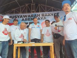 Warga Arenjaya Dihimbau Menangkan Tri Adhianto-Harris Bobihoe, ini Alasannya!