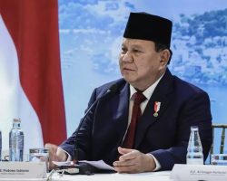 Presiden Prabowo Subianto meminta agar lagu kebangsaan Indonesia Raya dikumandangkan