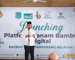 BAZNAS Kota Tangerang Selatan Tanam 1000 Pohon Bambu Wujud Peduli Lingkungan Yang Asri
