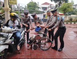 Siswa Latja SPN Lido Belajar Nilai Empati Lewat Pelayanan kepada Warga Disabilitas