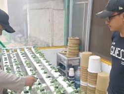 Bhabinkamtibmas Utan Kayu Selatan Dukung Program Asta Cita Ketahanan Pangan