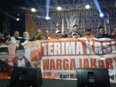 Mas Pram dan Bang Doel : Terima Kasih Warga Jakarta Atas Dukungannya dalam Pilkada Jakarta 2024
