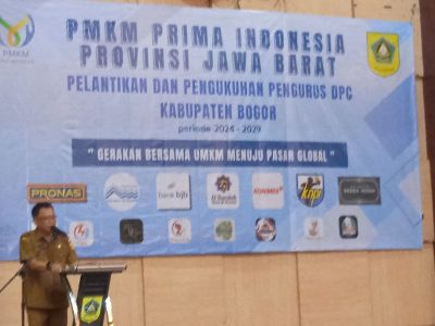 Bakesbangpol Kabupaten Bogor Membuka Pelantikan Pengurus DPC PMKM Prima Indonesia Kabupaten Bogor