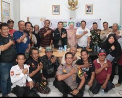 Kapolres Metro Jakarta Pusat Gelar Ngopi Kamtibmas Bersama Warga RW 02 Kelurahan Galur