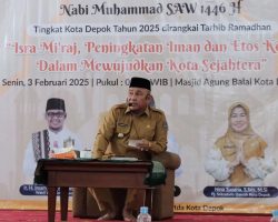 Mohammad Idris : Isra Miraj Mampu Meningkatkan Iman dan Etos Kerja dalam Mewujudkan Kota Depok Sejahtera