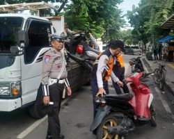 Satlantas Polres Metro Jakarta Pusat Gelar Bulan Tertib Parkir di Lima Titik