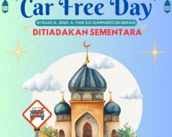 Sambut Ramadhan 1446 H, Pemkot Bekasi Keluarkan SE Penghentian Sementara  Cara Free Day (CFD)