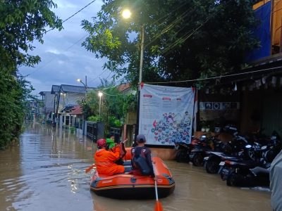 Banjir Rendam Puluhan Rumah di Kavling Pondok Kacang Permai, Warga Minta Perbaikan Kolam Retensi