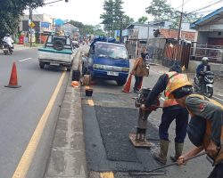PAC Kawal Gibran Bersama ( KGB)  Kota Depok Menyalurkan Aspirasi Masyarakat Tentang Kondisi Jalan Raya yang Rusak