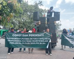 Dituding KKN, MPH Geruduk Kejari Jakarta Utara Tuntut JPU Erma Oktora Dicopot dari Jabatannya