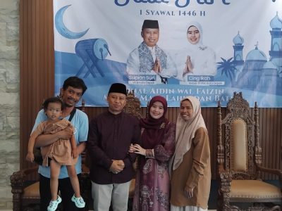 Open House Supian Suri Bersama Relawan Kawal Gibran Bersama ( KGB) Depok