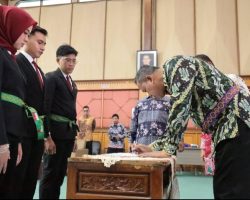 Wali Kota Bekasi Hadiri Pengangkatan Duta Pancasila Paskibra Indonesia 2025-2026