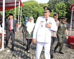 Wali Kota Bekasi Pimpin Upacara Peringatan Hari Otonomi Daerah ke-29 Tahun 2025