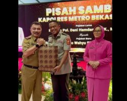 Wakil Wali Kota Bekasi Hadiri Pisah Sambut Kapolres Metro Bekasi Kota