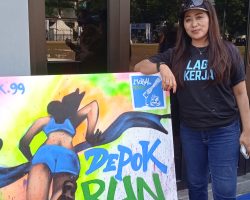 Evi Wiharjanti : Antusiasme Warga Depok Mengikuti Depok Run Festival 2025 Membludak