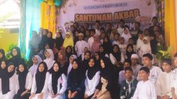 Semarak Giat Santunan Akbar Akbar Lebaran Yatim Yayasan Cahaya Madani Indonesia