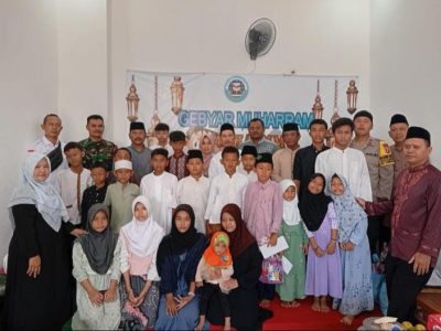 Yayasan Husni Amanah Mulia Tebar Kepedulian di Lebaran Yatim, Santuni 50 Anak Yatim