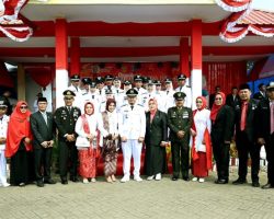 ‎Andi Aidil Apriadi Sammang Pimpin Upacara Peringatan HUT RI ke 80 di Kecamatan Awangpone