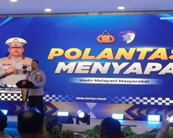 Polantas Menyapa Warnai Dieng Culture Festival, Pesan Kakorlantas: Selamat di Jalan, Selamat di Rumah