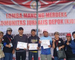 Mohammad Hafid Nasir Apresiasi Komunitas Jurnalis Kota Depok Merayakan HUT RI Ke -80 Lomba Mancing Bersama Warga