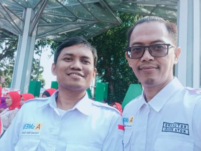 Semarak HUT ke-80 RI, AsMEN Kota Bekasi Hadiri Upacara di Alun-Alun Hasibuan