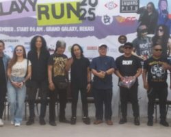 Band Lawang Pitu Meriahkan Galaxy Run 2025 di Grand Galaxy City