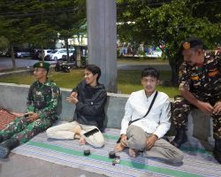 Malam Minggu di Boyolali, Patroli Gabungan TNI, Kokam, dan Banser