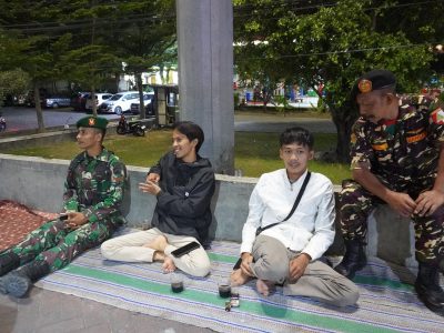Malam Minggu di Boyolali, Patroli Gabungan TNI, Kokam, dan Banser