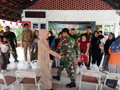 Bakti Teritorial Prima Sambut HUT TNI ke 80 