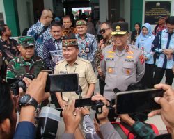 Kapolda Kalteng Hadiri Bakti Sosial HUT ke 80 TNI Bersama Gubernur