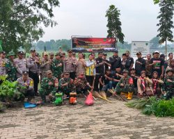 Kapten Inf Ruhiyat Pimpin Bakti TNI PRIMA di Situ Burangkeng