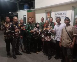 Kolaborasi Kodim 0505/JT Bersama Komponen Pendukung dalam Giat Siskamling 