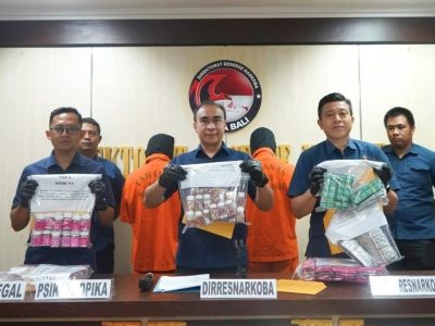 Polisi Gagalkan Peredaran Psikotropika Ilegal di Bali