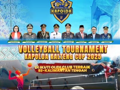 Kapolda Kalteng Ajak Masyarakat Ramaikan Turnamen Voli Kapolda Cup 2025 di Palangka Raya