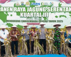 Wakapolda Sumut Hadiri Panen Raya Jagung di Deli Serdang