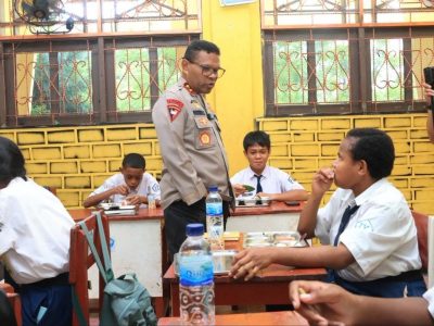 Kapolda Papua Kawal Pelaksanaan Program MBG di Jayapura