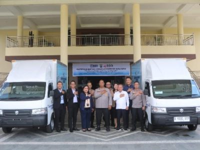 Kapolda Sulut Apresiasi Hibah Kendaraan Operasional dari Dunia Perbankan