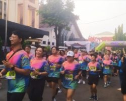 HUT Gereja Bartolomeus Bekasi Meriah dengan Galaxy Run dan Musik Rock Lawang Pitu