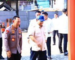 Presiden Kunjungi Polisi Korban Kerusuhan, Polri Janji Pulihkan Keamanan dan Tangkap Pelaku